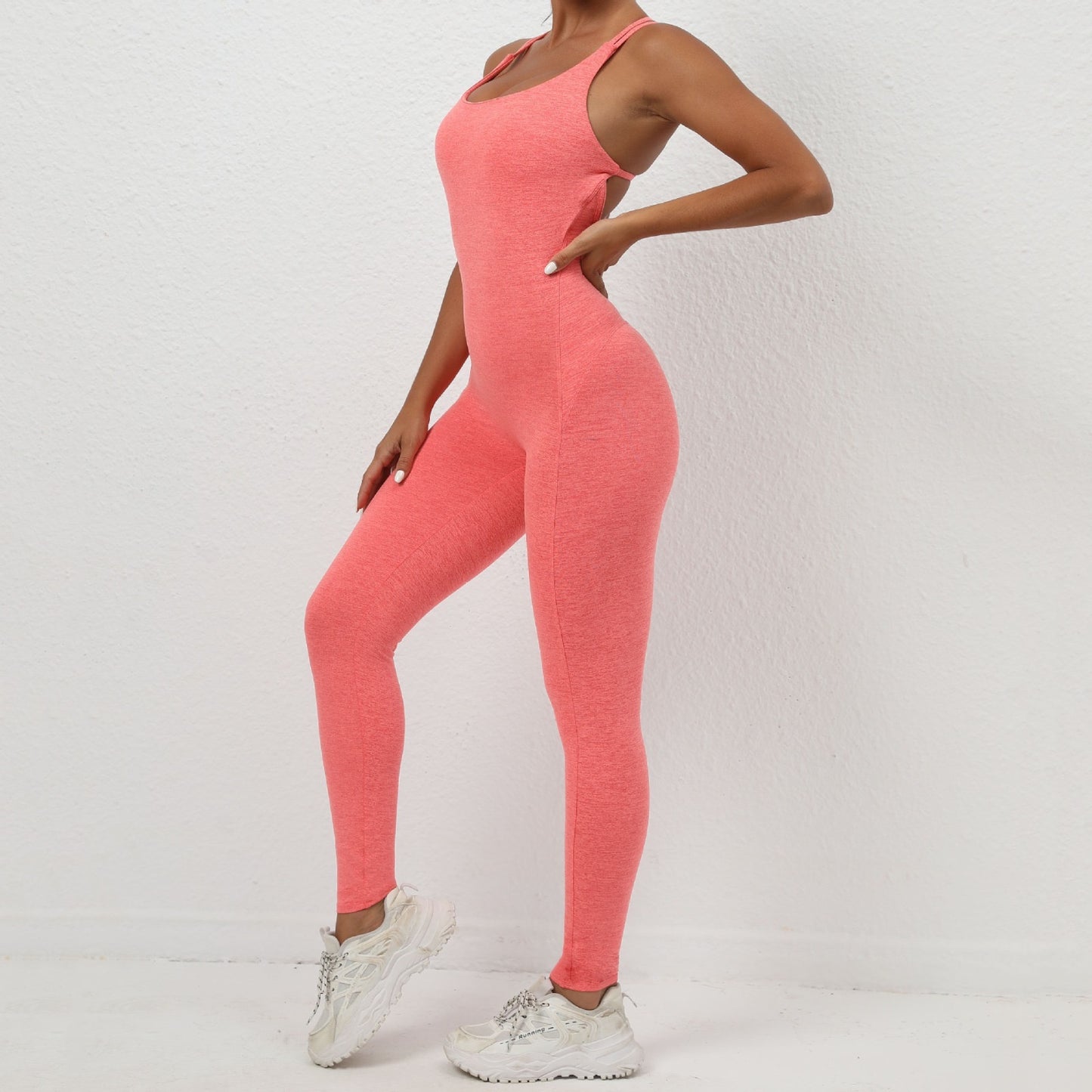 One Piece CrossBody Back Out Romper