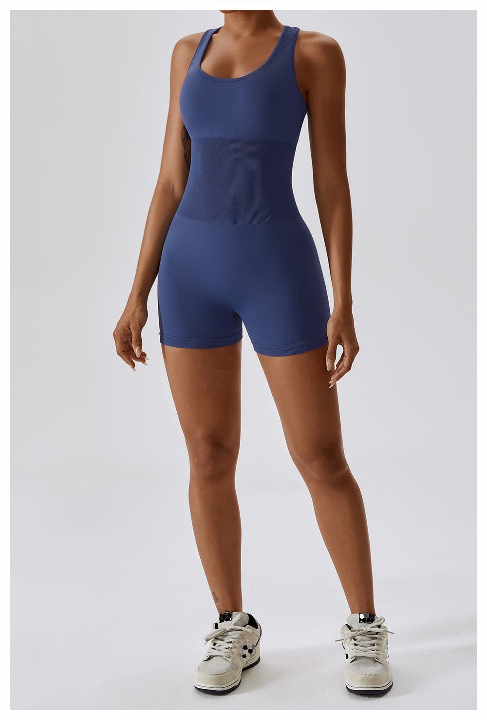 Denim Blue Romper