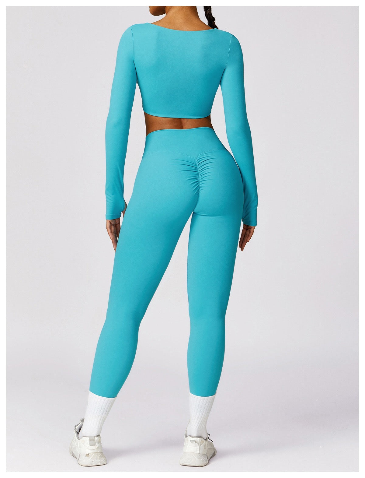 Turquoise Blue Long Sleeve