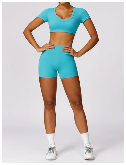Turquoise Blue Butt lifting Bottoms