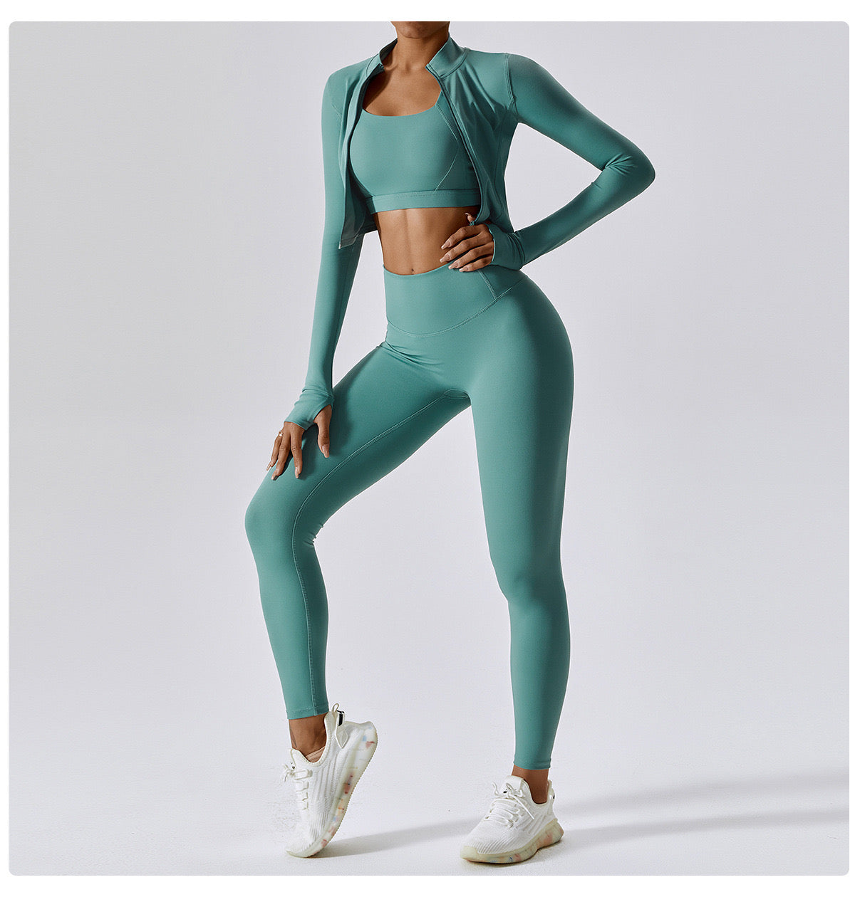 Light Teal Full Cov. Bottoms